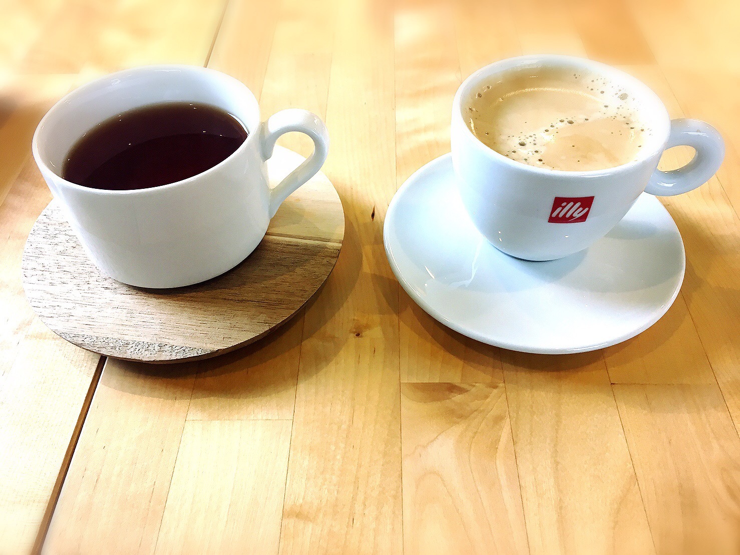 バニーズホーンのコーヒーと紅茶